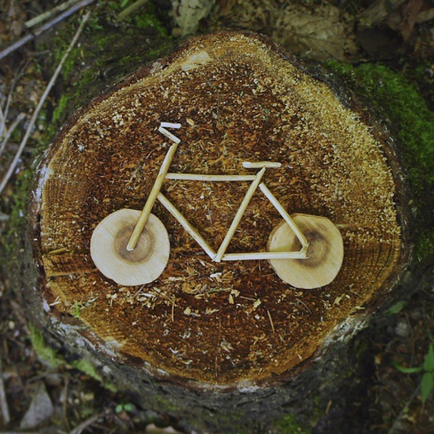 Kerékpár tervezés a fa