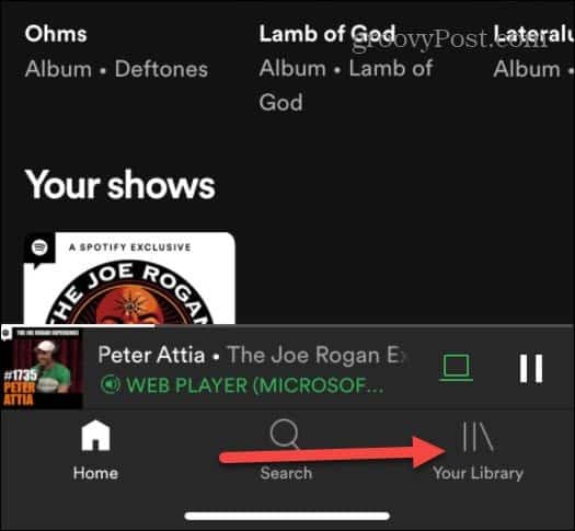 a Spotify iOS könyvtárát