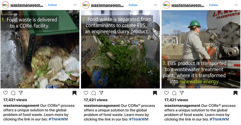 kulcsfontosságú rövid formátumú videó a Waste Management-től