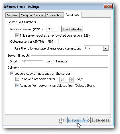 Az Outlook 2010 SMTP POP3 IMAP beállításai - 07