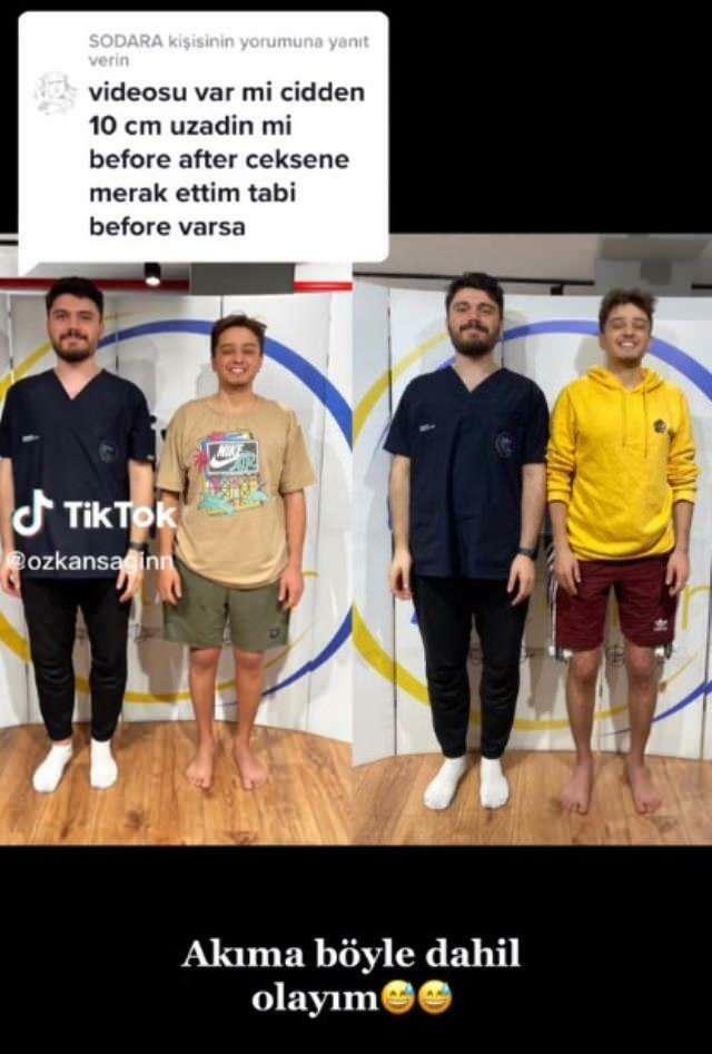 Özkan Sağın csinálta a műtét előtt és után