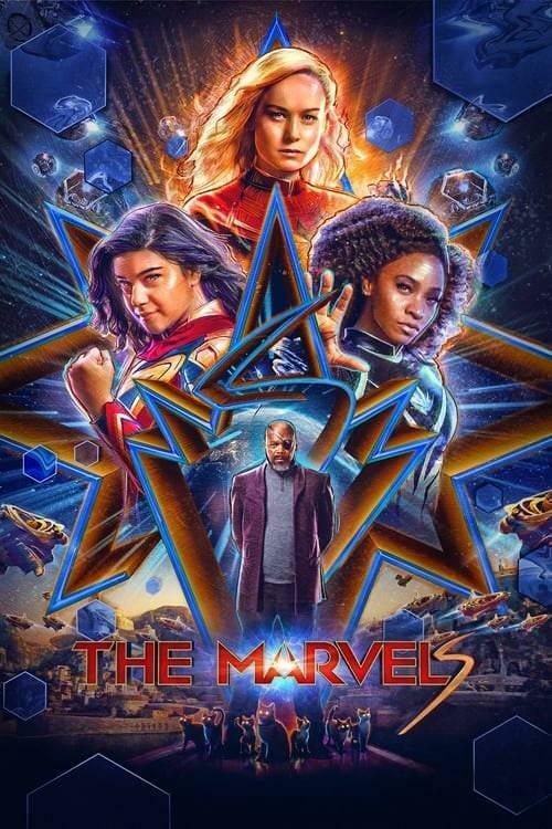 A Marvels film plakátja