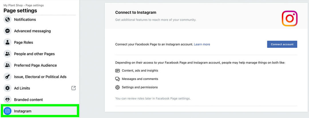 how-to-facebook-business-page-optimization-link-instagram-account-15. lépés