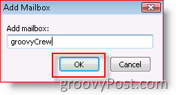 Adjon hozzá postafiókot az Outlook 2007:: groovyPost.com webhelyhez