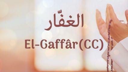 Mit jelent a al-Ghaffar? Mik az Al-Ghaffar név erényei? Esmaul Husna Al-Gaffar...