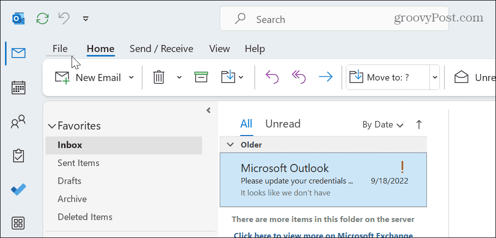 Nyomtasson ki egy e-mailt az Outlook programból