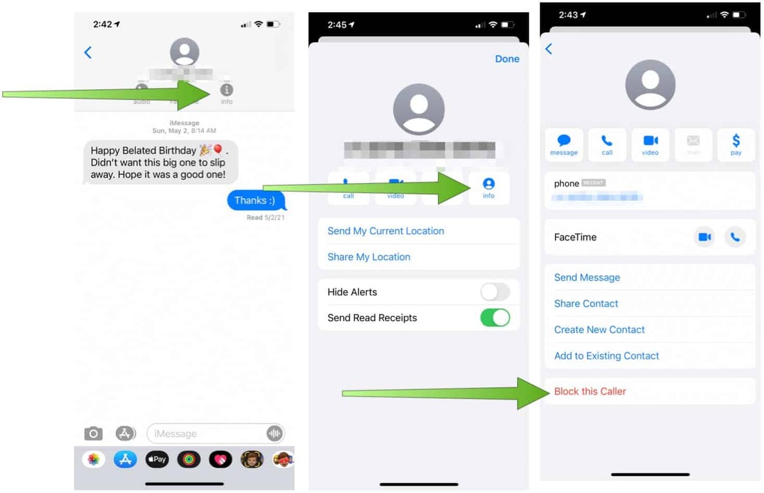 Hogyan lehet szűrni az ismeretlen küldőket az iPhone üzeneteiben