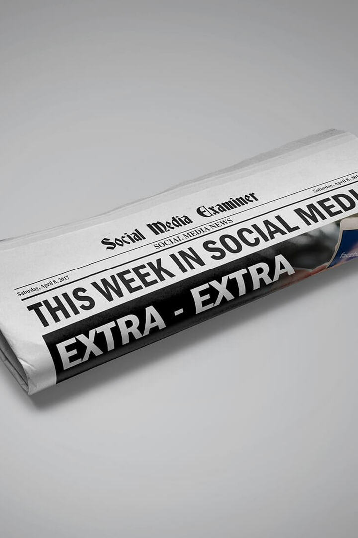 A Facebook teszteli az osztott képernyős élő közvetítéseket: Ezen a héten a közösségi médiában: Social Media Examiner