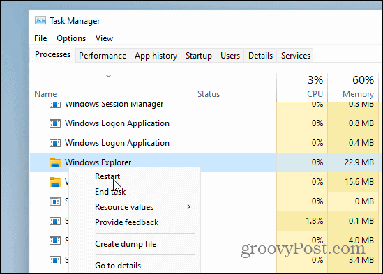 A gyorsbeállítások szerkesztésének megakadályozása Windows 11 rendszeren