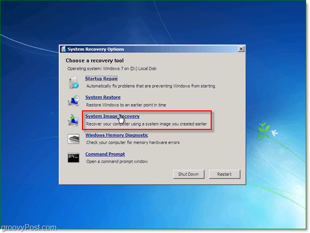 A Windows 7 rendszerének 5 különböző módja van a rendszer helyreállításának: válassza a rendszerkép-helyreállítást
