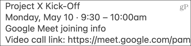 Illessze be a Google Meet meghívót