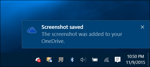 Windows 10 értesítés