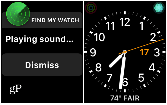 Keresse meg az Apple Watch Hangjelzést