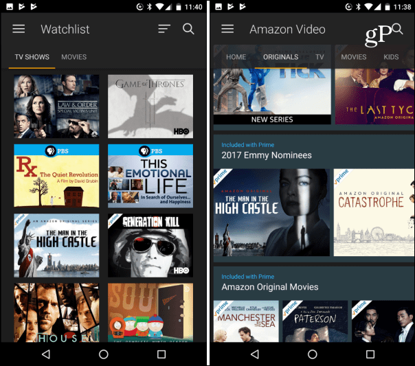 Az Amazon Prime Video App már elérhető az Egyesült Államok Google Play Áruházában