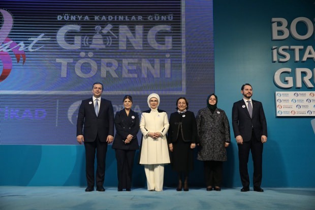 Erdoğan Első Lady „Nemzetközi nőnap” megosztás