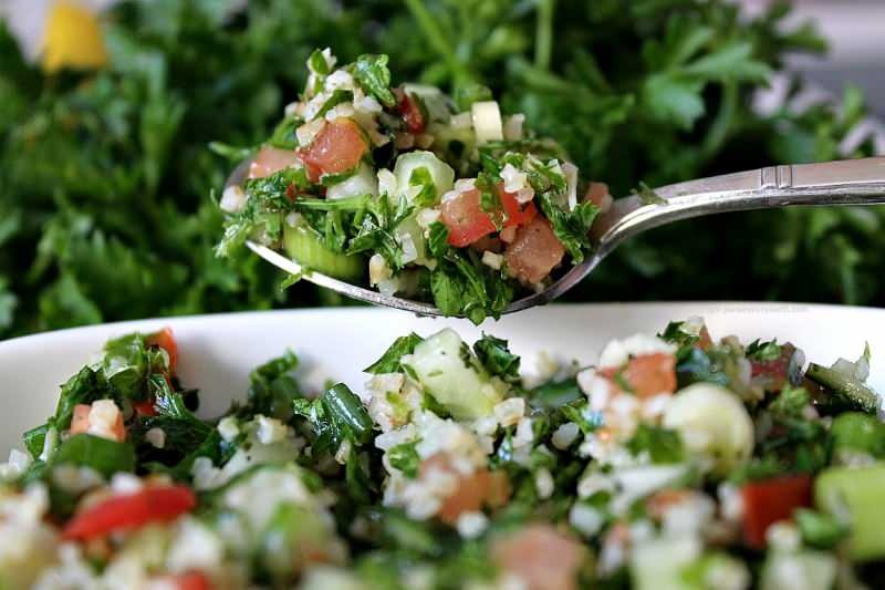 Hogyan készítsünk libanoni salátát? Libanoni saláta készítése ...