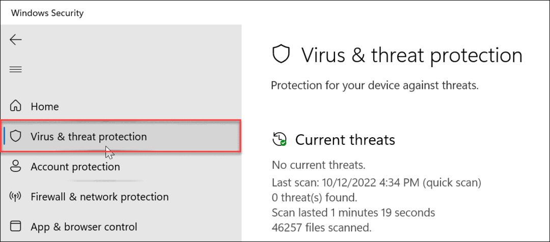 A szabotázs elleni védelem be- vagy kikapcsolása Windows 11 rendszeren