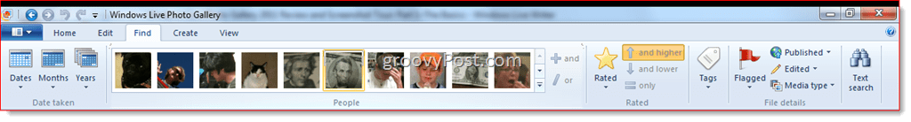 A Windows Live Photo Gallery 2011 áttekintése és képernyőképe: A {sorozat} importálása, címkézése és rendezése
