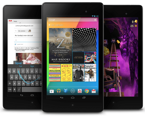 Google Nexus 7 táblagép