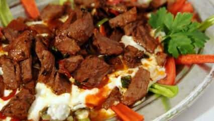 Hogyan készítsd el a legegyszerűbb Ali Nazik kebabot? Gaziantep