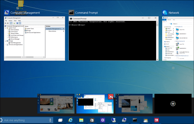 Zárja be a Windows 10 virtuális asztalát