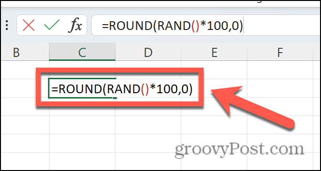 excel rand képlet