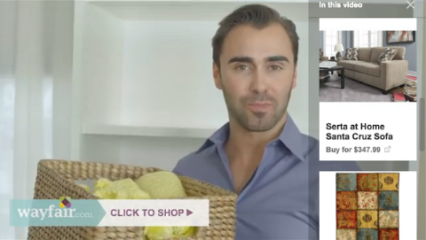 A YouTube bemutatja a TrueView for Shopping alkalmazást