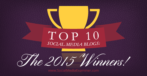 a legjobb közösségi média blogok 2015 nyerteseiről