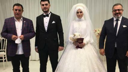 Meglepetés esküvői tanú Mahmut Tuncer-től! 