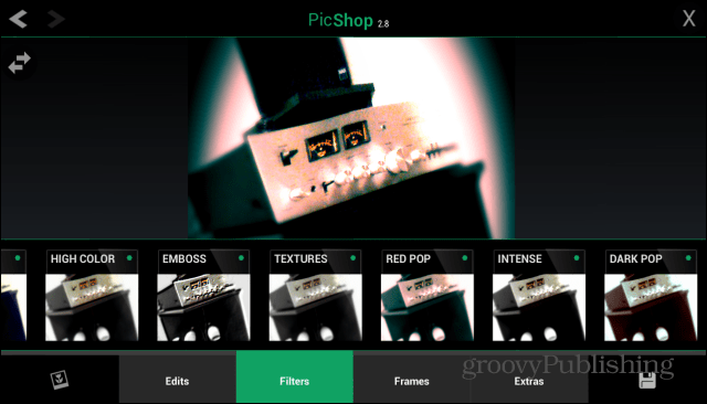 PicShop szűrők
