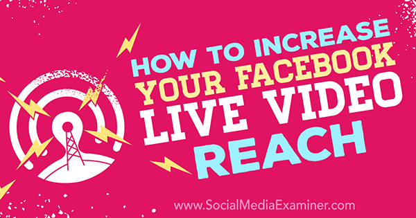 javítsa a facebook élő videó teljesítményét