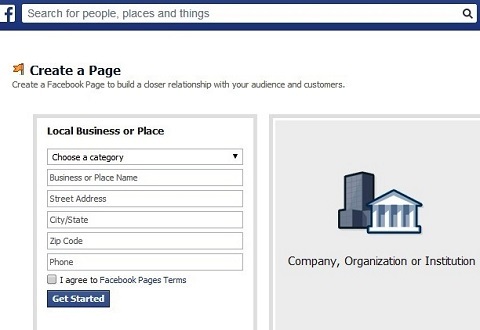 facebook üzleti oldal készítése