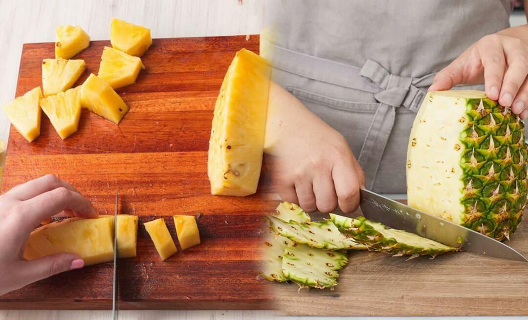 Hogyan lehet a legkönnyebben megpucolni az ananászt? Hogyan vágjunk ananászt? Milyen módszerei vannak az ananász hámozásának