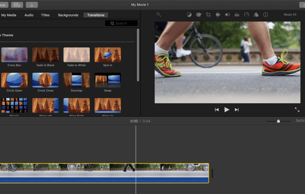 Az iMovie kiváló videoszerkesztő lehetőség kezdőknek.