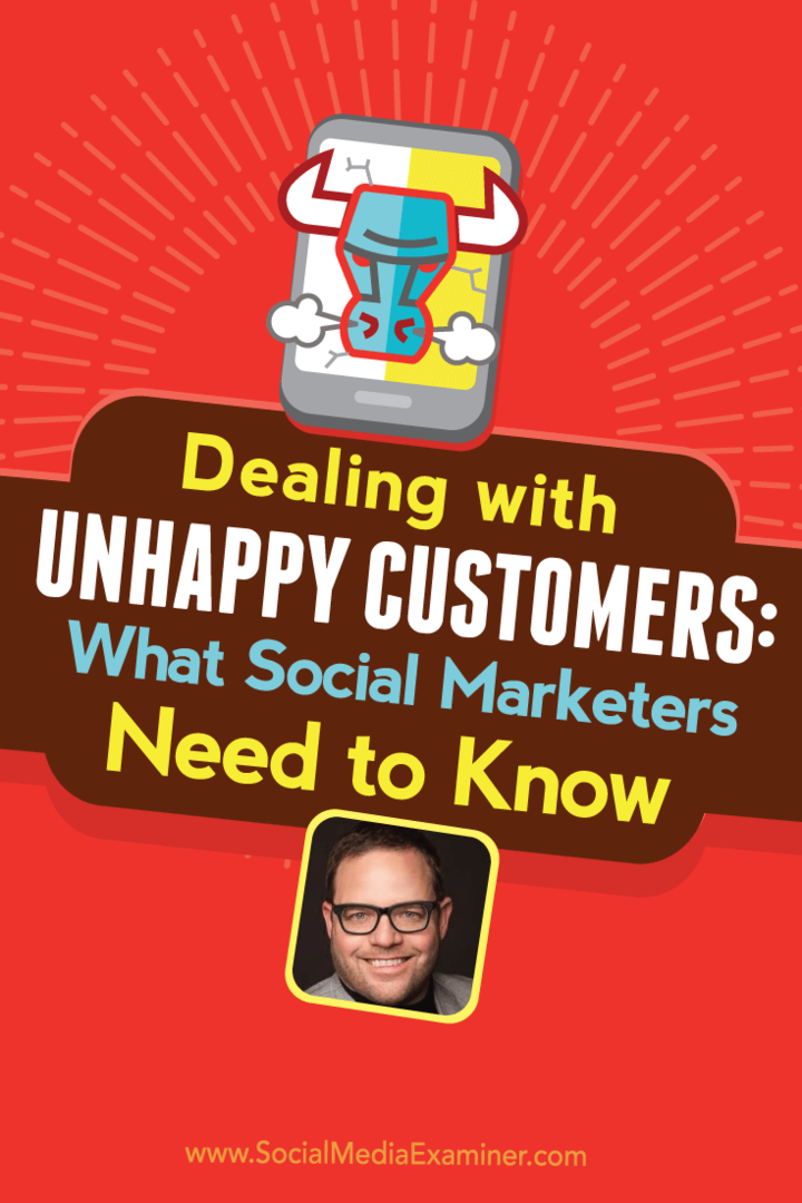 Foglalkozás boldogtalan vásárlókkal: Mit kell tudni a közösségi marketingszakembereknek: A közösségi média vizsgáztatója
