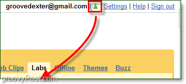 módosítsa a gmail labs beállításait
