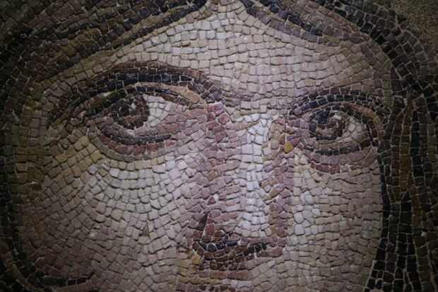 Gaziantep- cigánylány mozaik