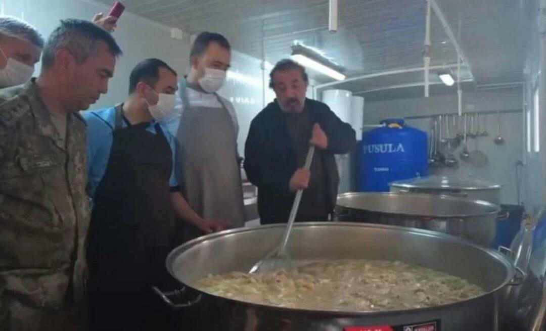 Mehmet Chef főzött a katonákkal Hatayban! Az MSB megosztotta ezeket a pillanatokat