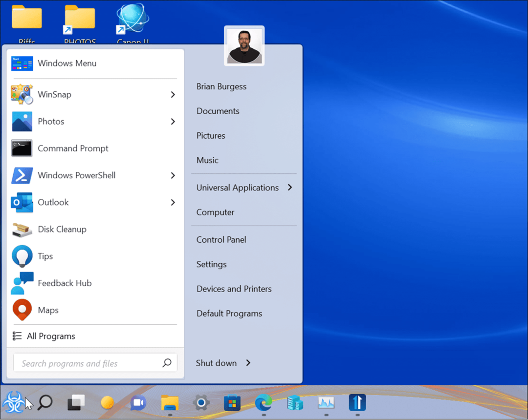 javítsa a Windows 11 Start menüjét és a tálcát a Start 11 segítségével