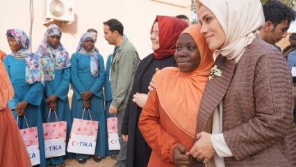 Albayrak Esra csatlakozik a TİKA Burkina Faso élelmezési segélyéhez