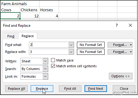 Excel Match cell tartalma
