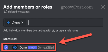 add dynobot discord