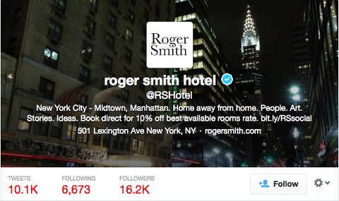 Roger Smith kedvezményes tweet