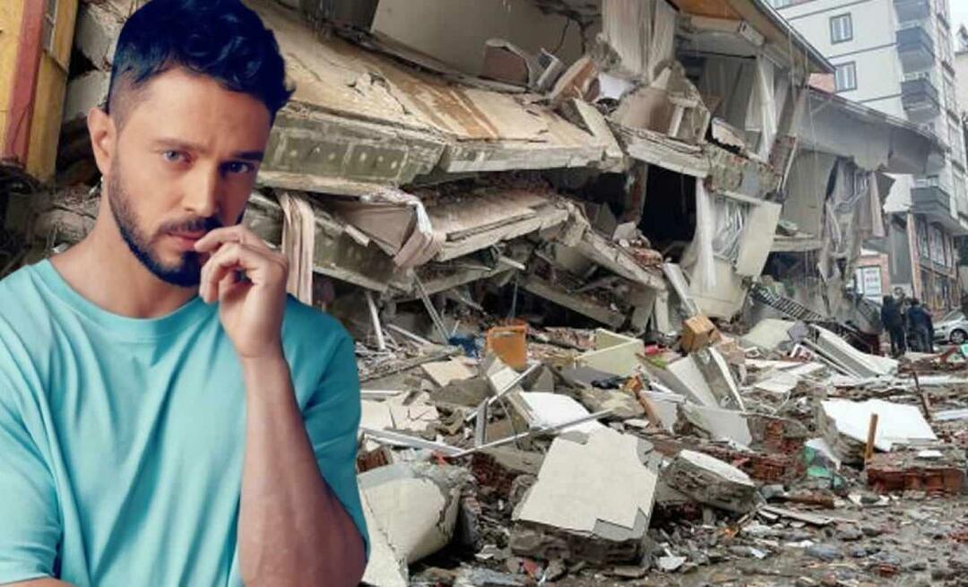Murat Boz keserű szavai az opportunistákhoz a földrengés után: Micsoda próbatétel ez!