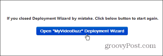 MyVideoBuzz varázsló