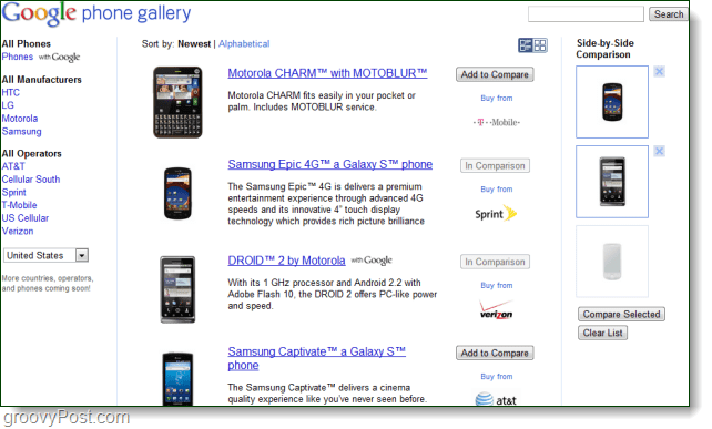 A Google elindít egy telefonos galériát a Nexus One helyett