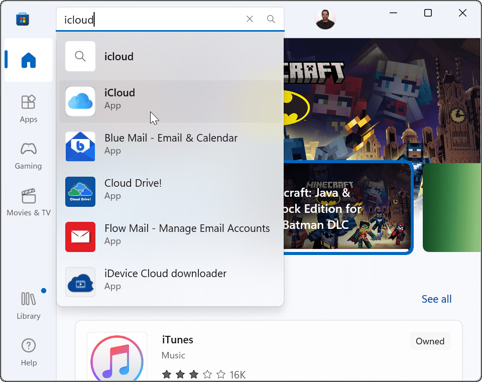 Csatlakoztassa az Apple iCloudot a Windows 11 Photos alkalmazáshoz