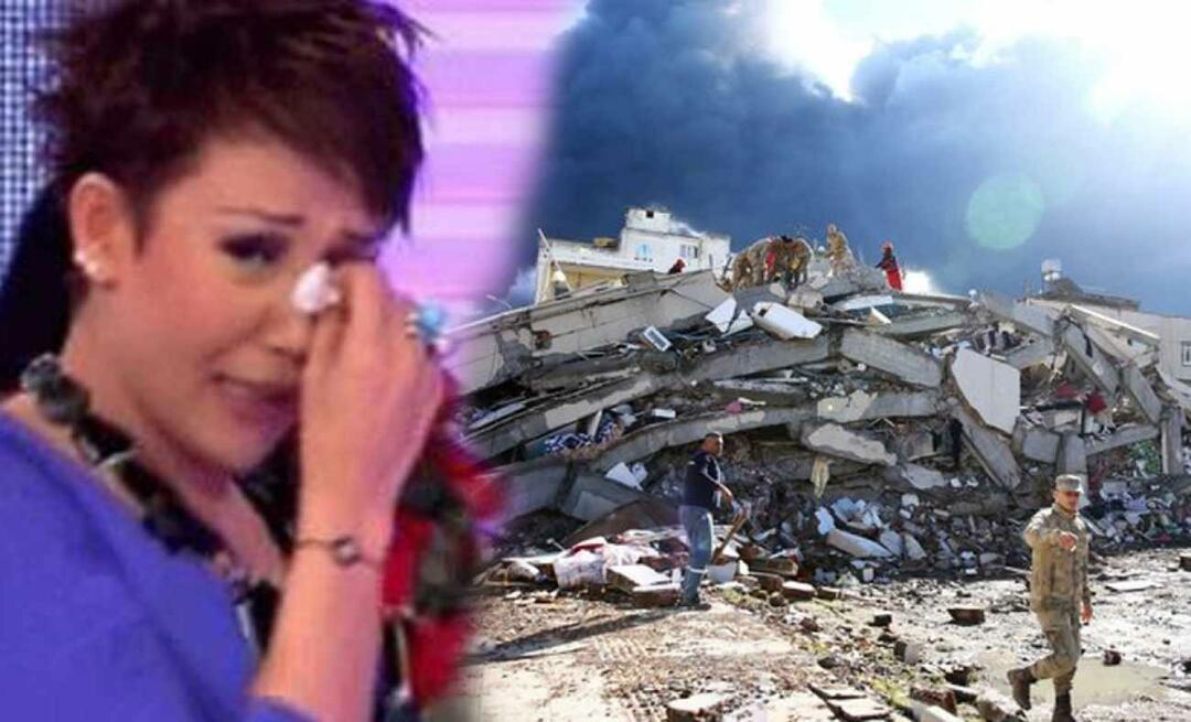 Serap Paköz félelmetes várakozása! Nem hall a családjáról a földrengésben