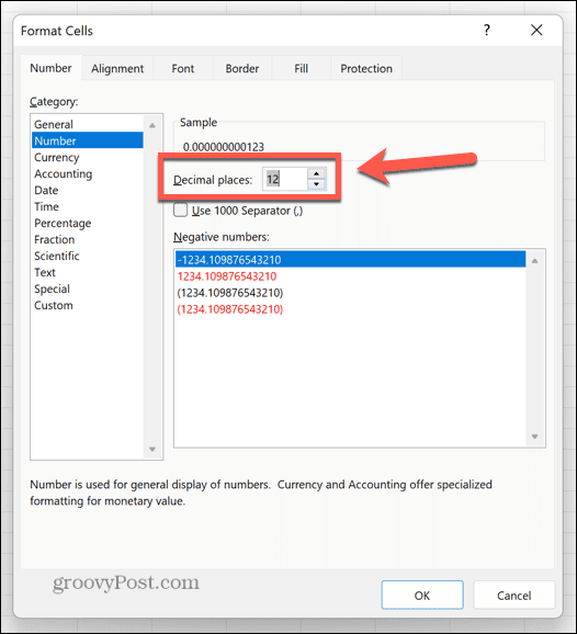 excel több tizedesjegyig