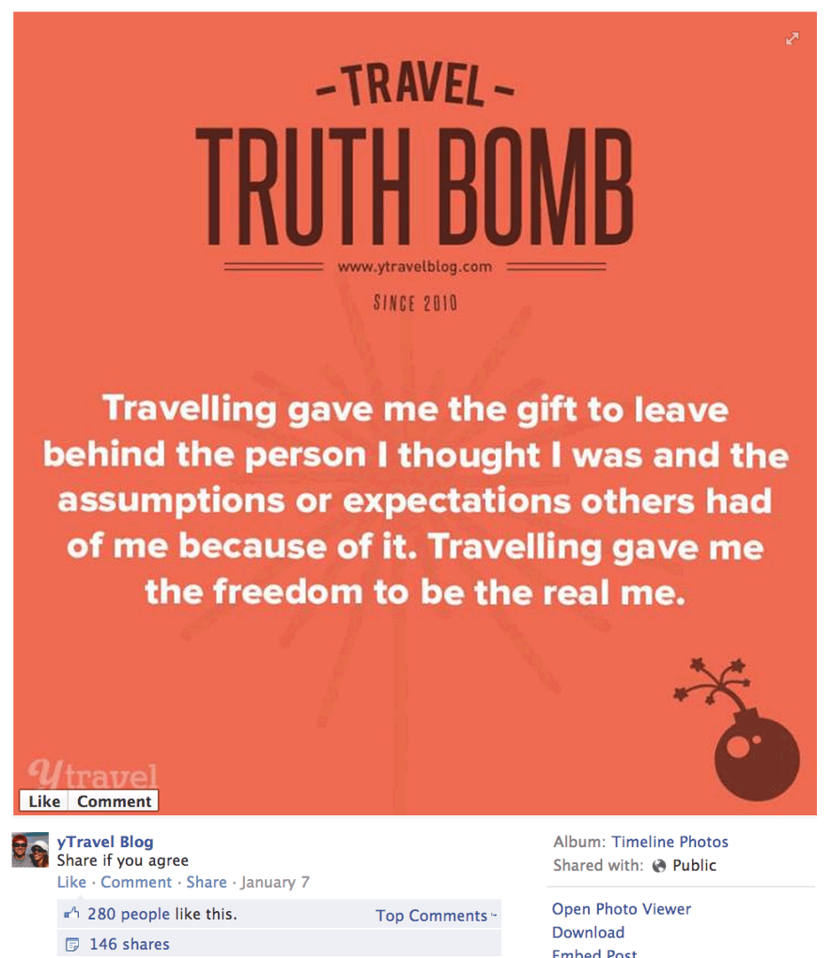 utazási igazság bomba